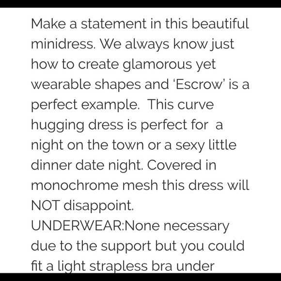 Porshia: Collection mesh sleeved mini dress - Picture 10 of 10